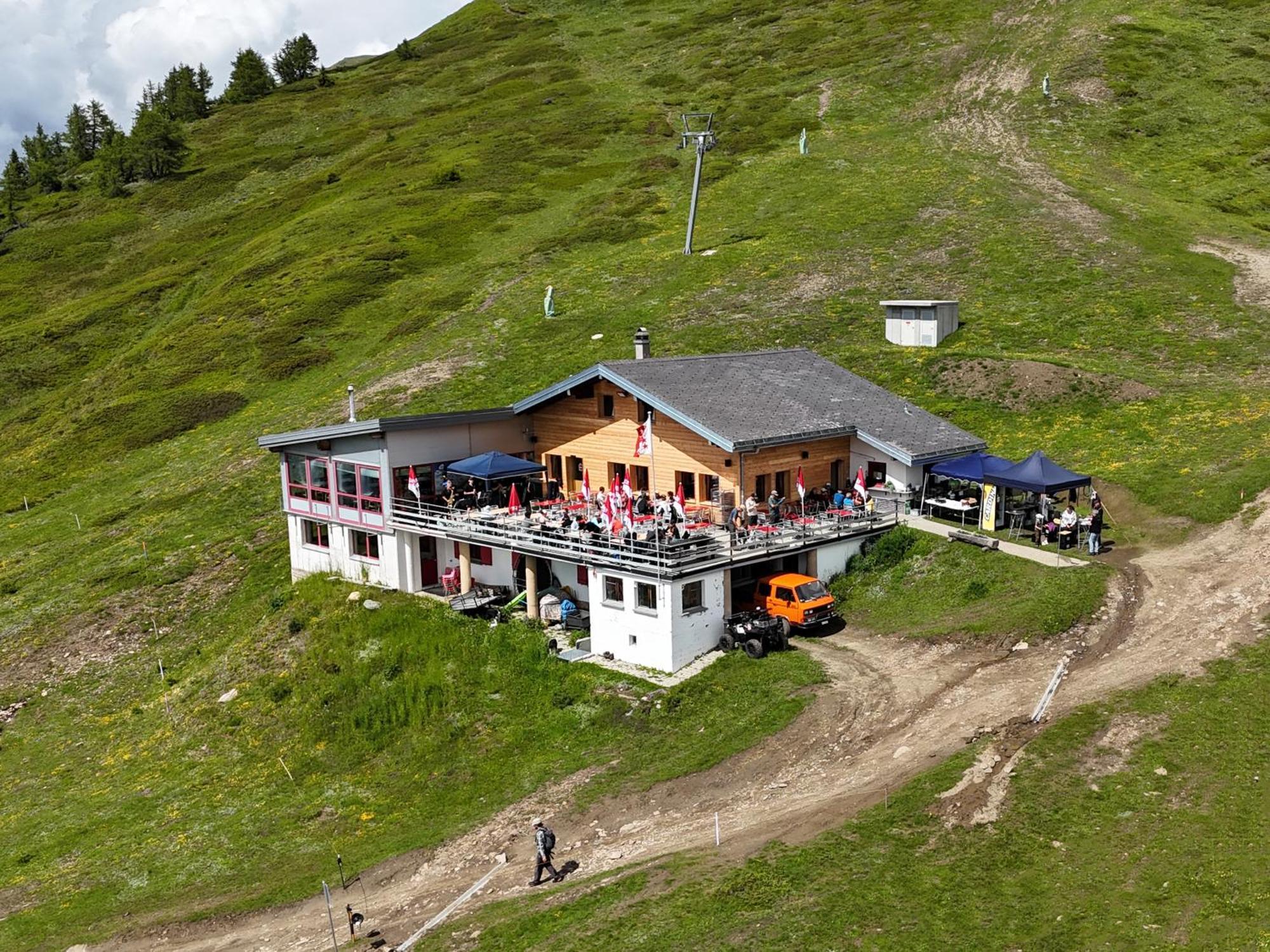 Restaurant Fleschboden Hostel Rosswald Kültér fotó