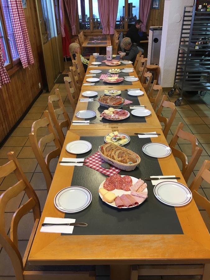 Restaurant Fleschboden Hostel Rosswald Kültér fotó